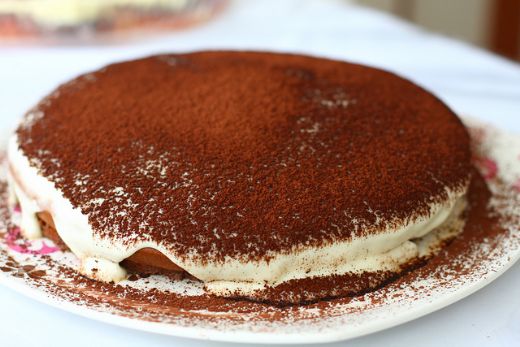 hazır kek ile tiramisu